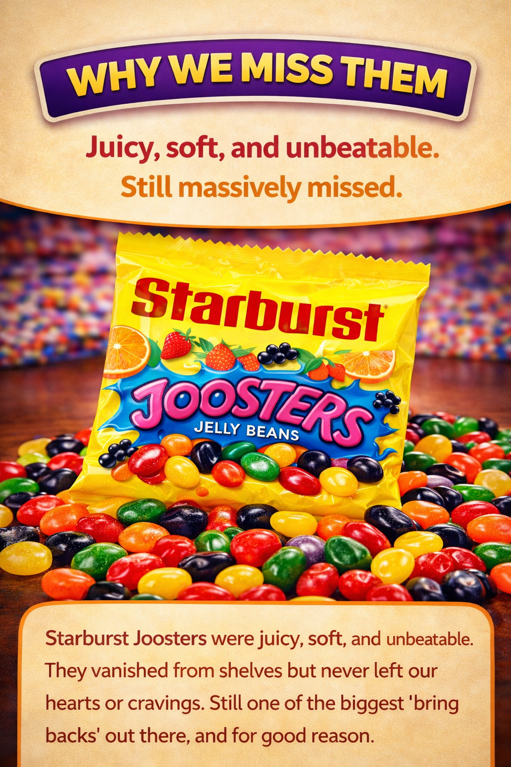 Starburst Joosters memory