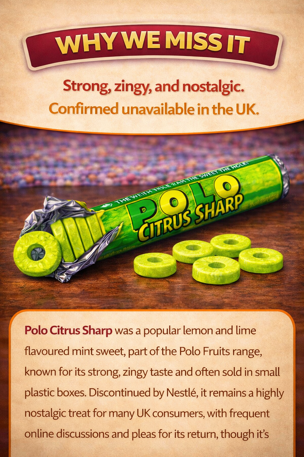 POLO Citrus Sharp memory